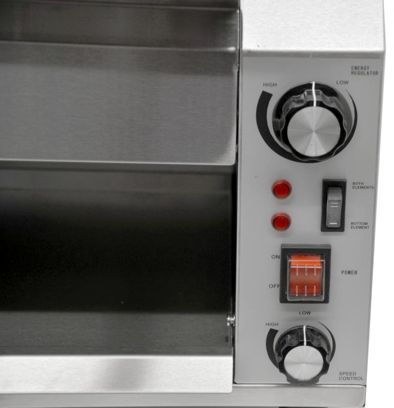 Stainless Steel Conveyor Toaster with 9 5/8� Conveyor Belt
